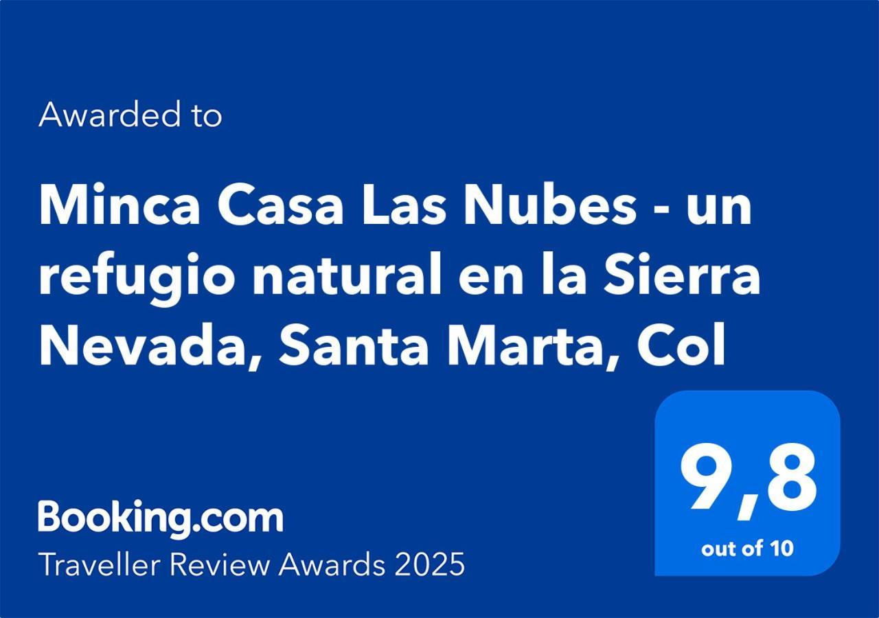 Minca Casa Las Nubes - Un Refugio Natural En La Sierra Nevada, Santa Marta, Col ภายนอก รูปภาพ